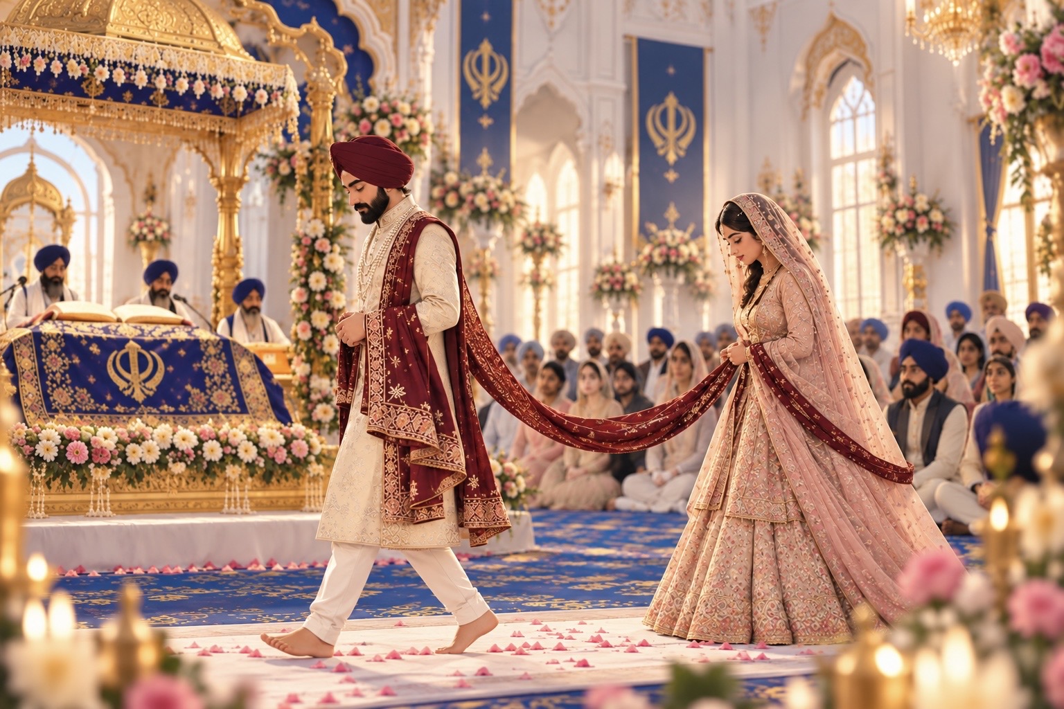 Anand Karaj ceremony